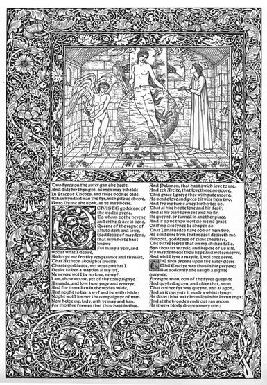 Full Pages Kelmscott Chaucer