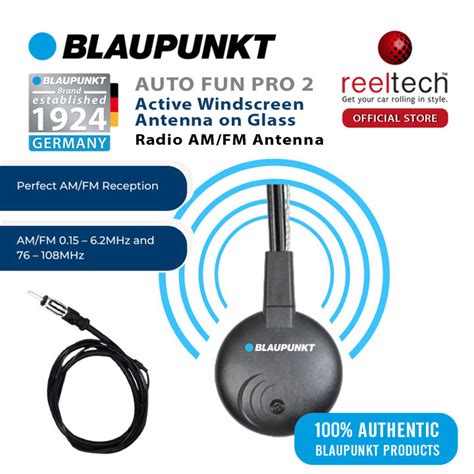 Blaupunkt Auto Fun Pro 2 Radio AM/FM Antenna | Radio Antenna Kereta ...