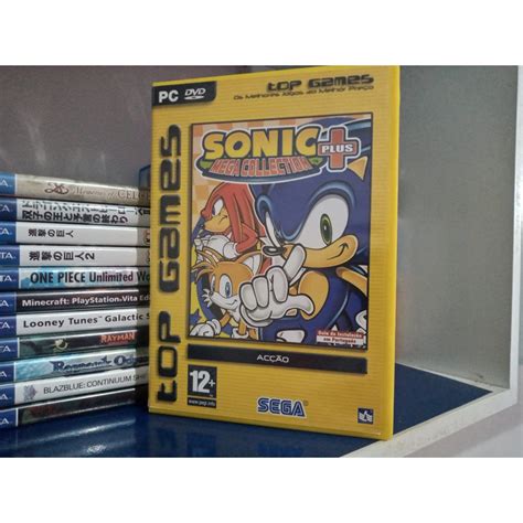 Sonic Mega Collection Plus PC Original Mídia Física Shopee Brasil