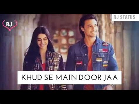 Tera Hua Loveratri Atif Aslam Whatsapp Status RJ STATUS YouTube