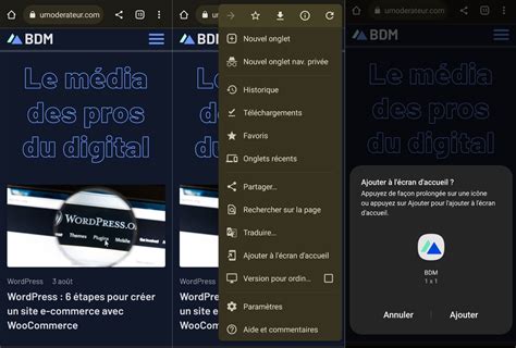 Comment Cr Er Un Raccourci Sur Android