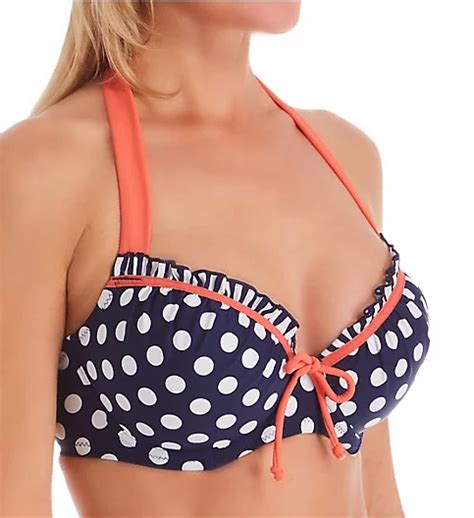 Sea Breeze Padded Halter Underwire Swim Top