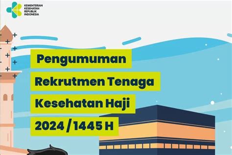 Kemenkes Buka Lowongan Kerja Demi Penuhi Posisi Tenaga Kesehatan Haji