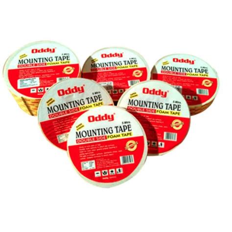 Oddy White Double Sided Mounting Foam Tape For Sealing 5 Meter At Rs