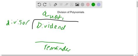 SOLVED:Distinguish among dividend, divisor, quotient, and remainder.