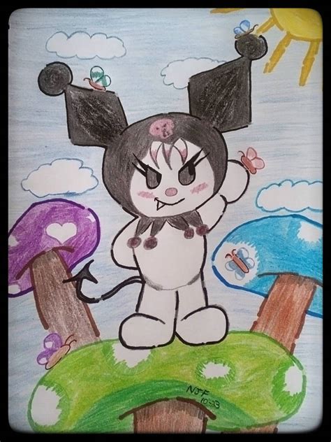 Kuromi fan art by gamernate96 on DeviantArt