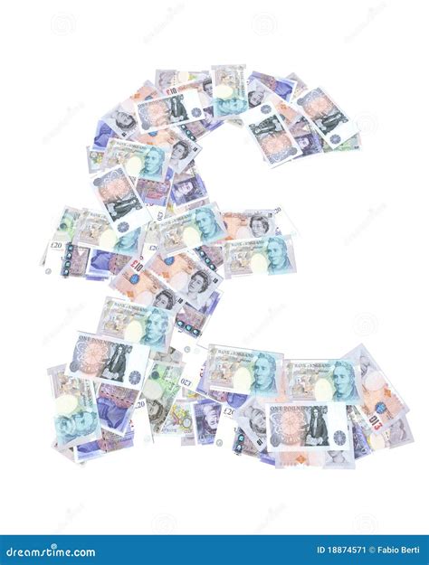 Symbol Pound Currency Stock Image - Image: 18874571