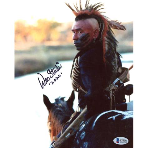 Wes Studi Signed "Dances with Wolves" 8x10 Photo Inscribed "2020 ...