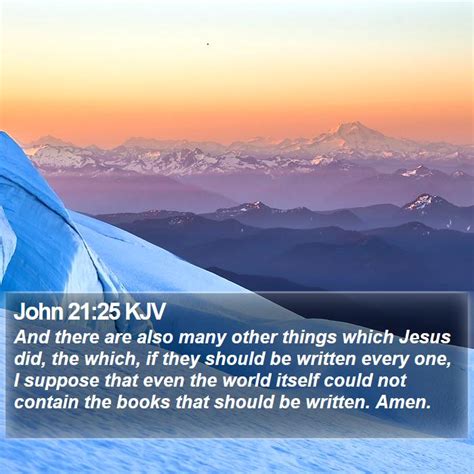 John 2125 Kjv Bible Verse Images