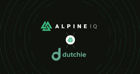 Dutchie Alpine IQ Integration AIQ