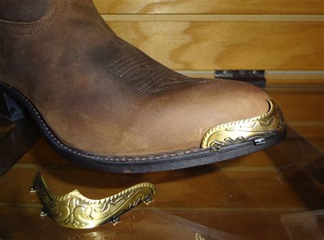 Western Toe And Heel Plates For Cowboy Boots With Round Toes R Toe Etsy