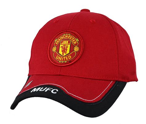 Manchester United Adjustable Cap Hat New Season Red C F At Amazon