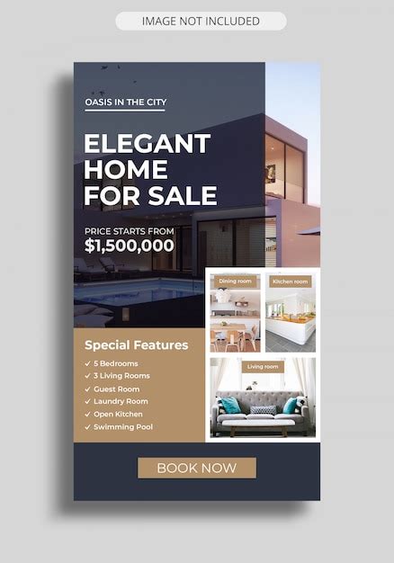 Premium Psd Real Estate Instagram Story Template