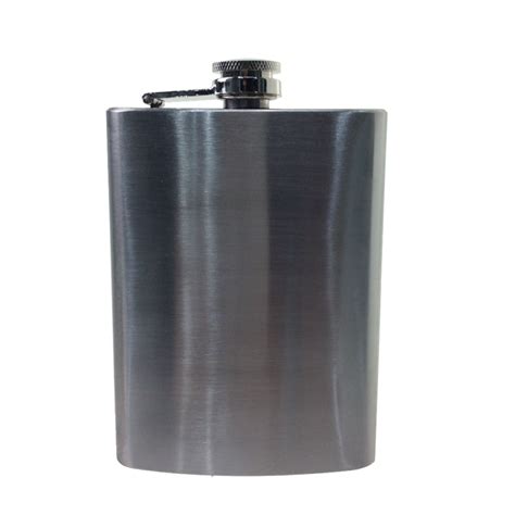 Hip Flask Stainless Steel 8 Oz