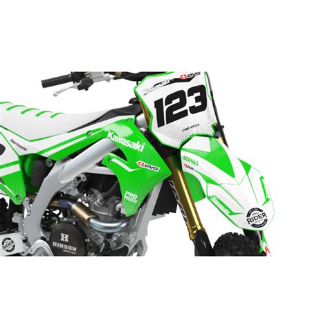 Custom Dirt Bike Graphics Kit Kawasaki Evs Origin Custom Graphics Mx