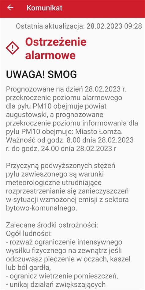 Uwaga Alert Rcb W Powiecie Augustowskim Podlaskie