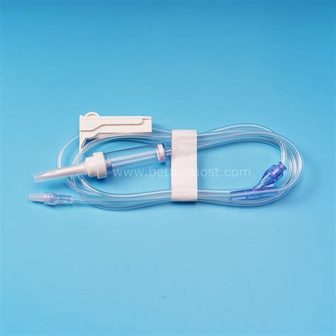 Bm Disposable High Quality Medical Sterile PVC Slide Slip Infusion Set