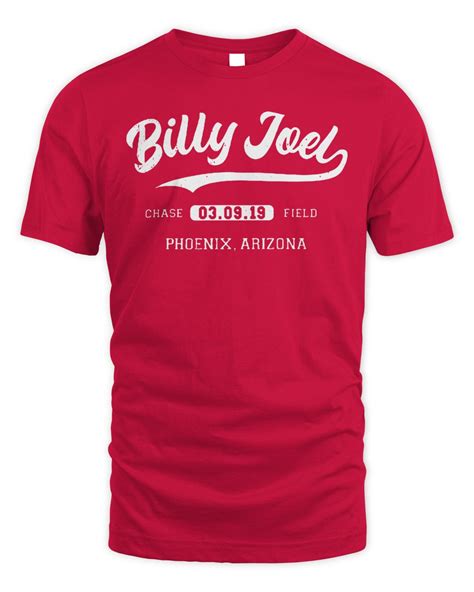 Billy Joel Merch Phoenix Event Shirt Marryford