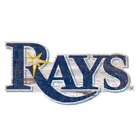 Tampa Bay Rays Logo Sign, Rays Baseball Sign | Sports Wreath Shop