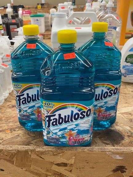 3 Fabuloso Ocean Paradise Multi Purpose Cleaner 56Floz Metzger