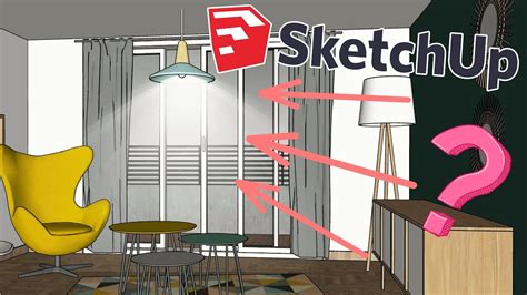 Comment ajouter des lumières sur SketchUp TUTO SKETCHUP YouTube