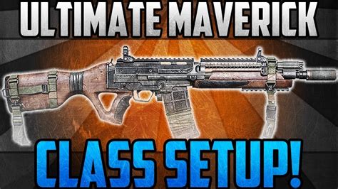 Call Of Duty Ghost MAVERICK BEST CLASS SETUP Assault Rifle