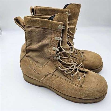 Wellco Shoes Wellco Military Tactical Us Army Combat Desert Tan Boot Vibran Mens 5 Poshmark