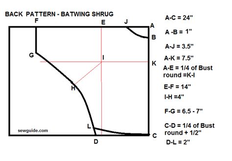 Make A Batwing Shrug Sewing Pattern And Tutorial Sew Guide