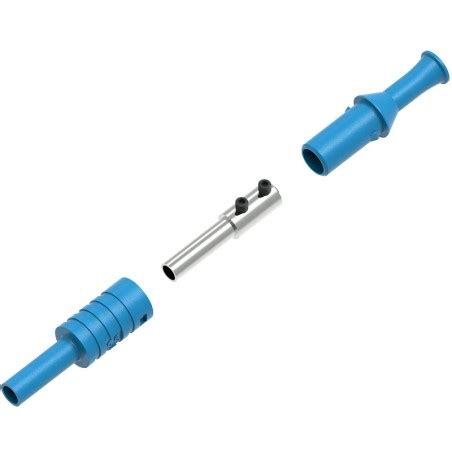 Electro Pjp Blue Mm Safety Rigid Socket Screw Connection