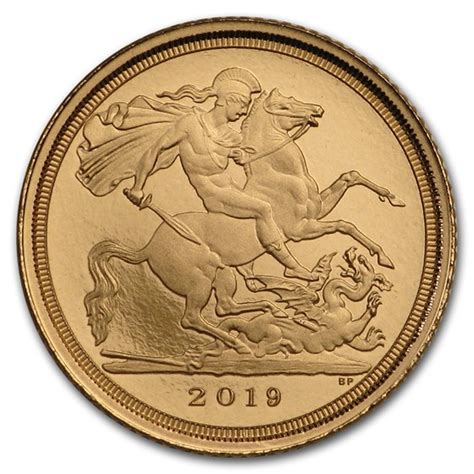 Buy 2019 Great Britain Gold 14 Sovereign Proof Wbox And Coa Apmex