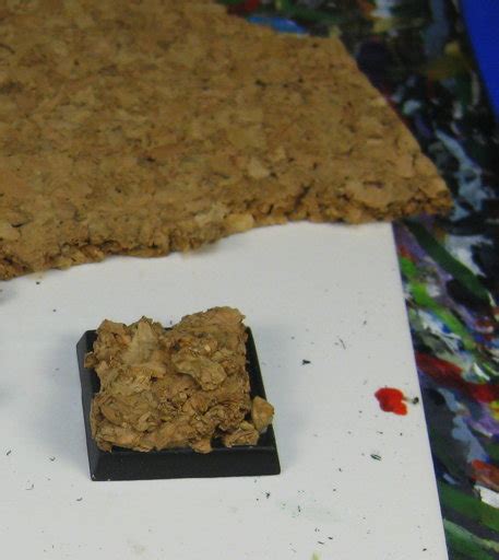 Blind Metal Minis Cork Board Basing