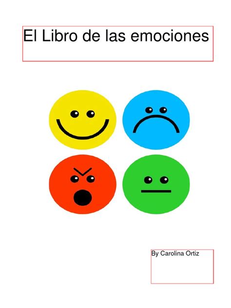 Diario De Las Emociones Pdf Las Emociones Creatividad