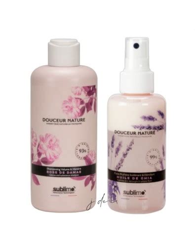 Douceur Nature Gamme Naturelle De Soins Capillaires Sublimo