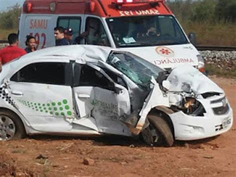 Trem Colide Carro Em Bacabeira E Deixa Duas Pessoas Em Estado Grave