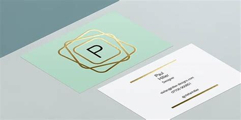 4 Gold Foil Business Card templates to shine through - MOO Blog