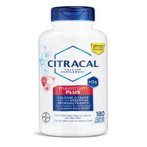 Citracal Maximum Plus Calcium Citrate With Vitamin D3