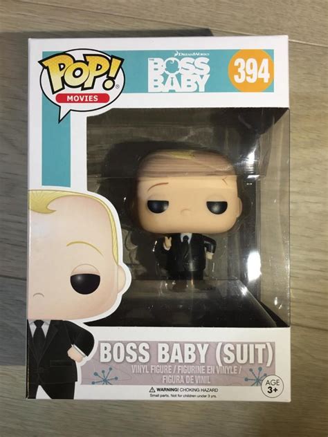 Funko Pop Boss Baby In Suit Hobbies Toys Toys Games On Carousell