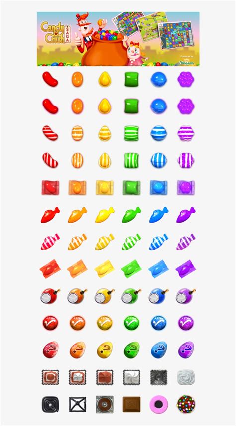 Download Download Candy Crush Saga Sprites Clipart Candy Crush - Candy ...