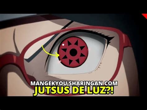 OS NOVOS PODERES DO MANGEKYOU DA SARADA ESTILO LUZ OU AMATERASU YouTube