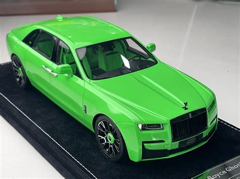 Xe Mô Hình Rolls Royce Ghost 118 Hh Model Xanh Lá Shop Xe Mô Hình Tĩnh