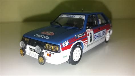 Renault 11 Turbo Rallye Automobile de Monte Carlo 1987 Chatriot Périn