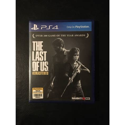 Jual Bd Ps Kaset Ps The Last Of Us Remastered Tlou Cd Game Shopee