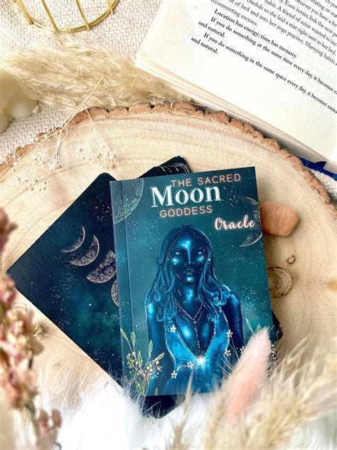 The Sacred Moon Goddess Oracle Deck ™ 40 Large Cards Matte Finish