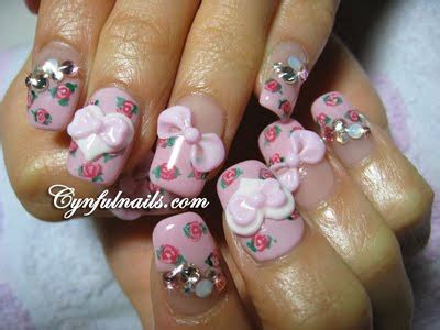 Fancy Nail Art Designs With Ties - ALL FOR FASHION DESIGN