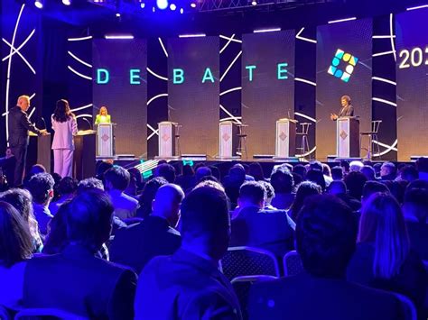 Lo Que No Se Vio Del Debate Presidencial La Discusi N Con Los