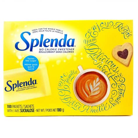 No Calorie Sweetener Splenda Aubut 5517