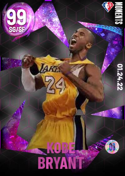 NBA 2K22 2KDB Custom Card Kobe Bryant