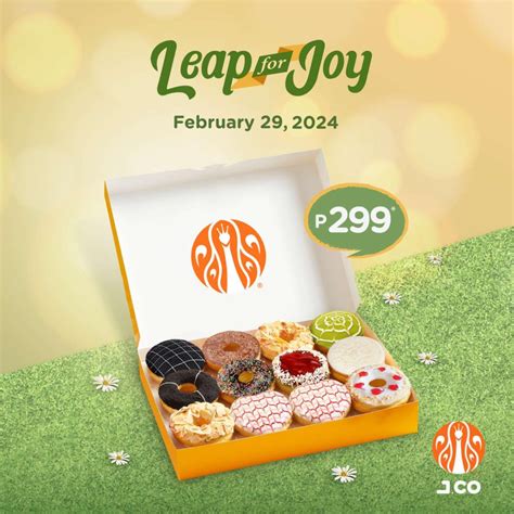 J CO Donuts LEAP For JOY Bundle February 29 2024 Only PROUD KURIPOT