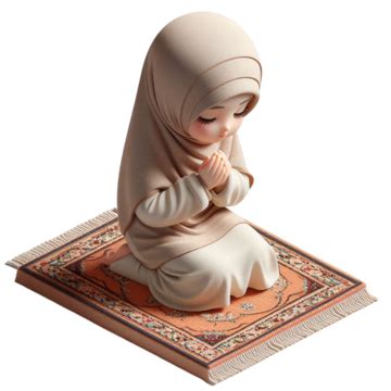 Cute D Model Of Praying Muslim Girl Praying Muslim Girl Praying Girl