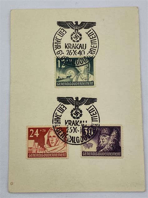 WW2 German Stamps | Time Militaria